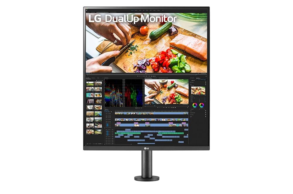Lg 28MQ780-B Monitor, Czarny, 27,6