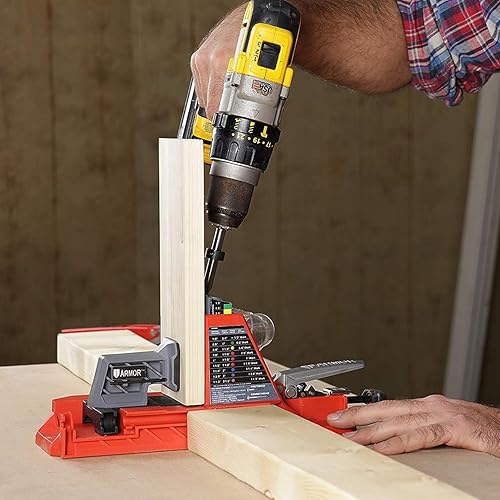 Miniatura 5 de Armor Tool Auto-Jig - Plantilla para taladrar y set de 350 tornillos