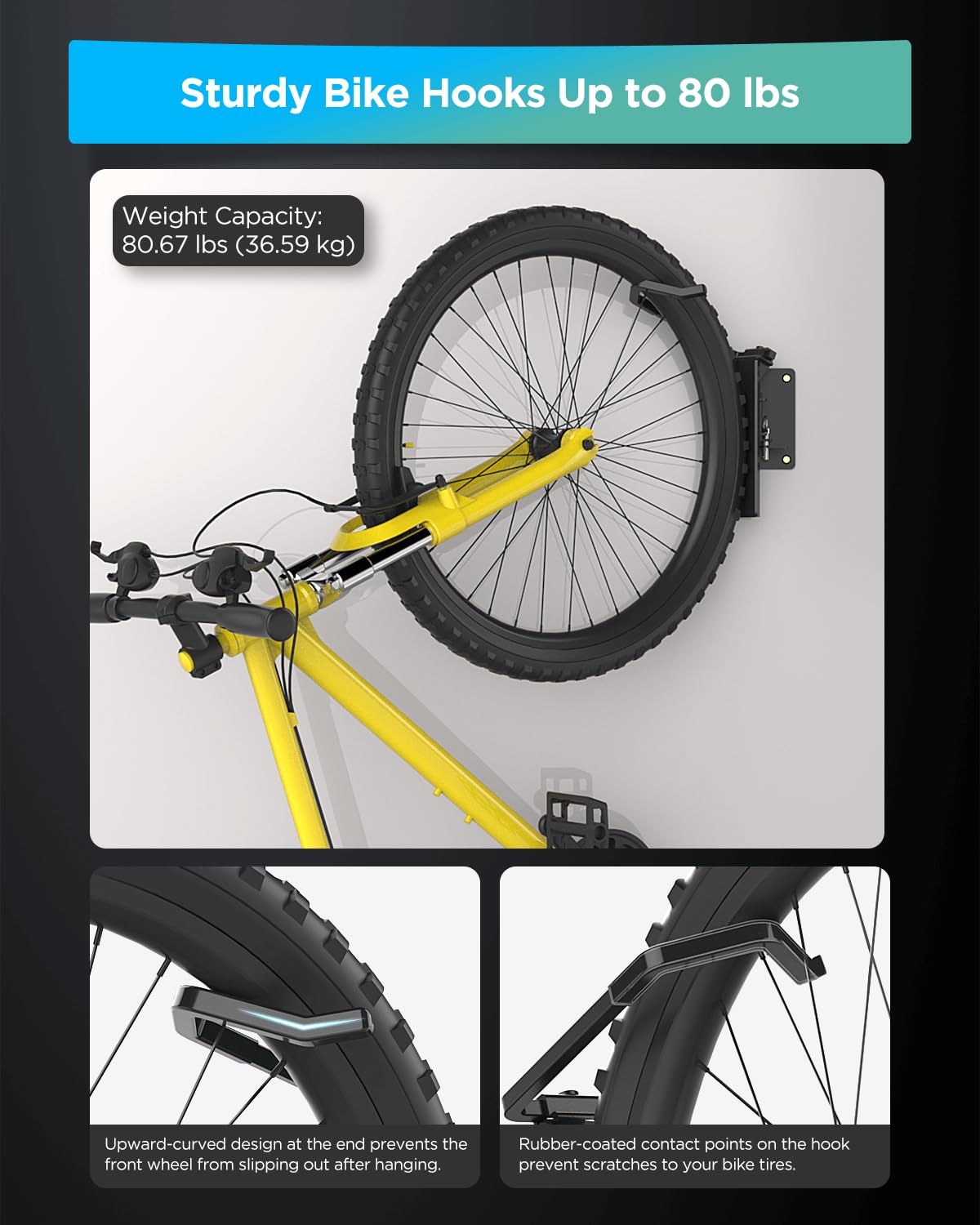 Bike Rack Montek Review Mimoke Pivoting Bicycle Wall Mount