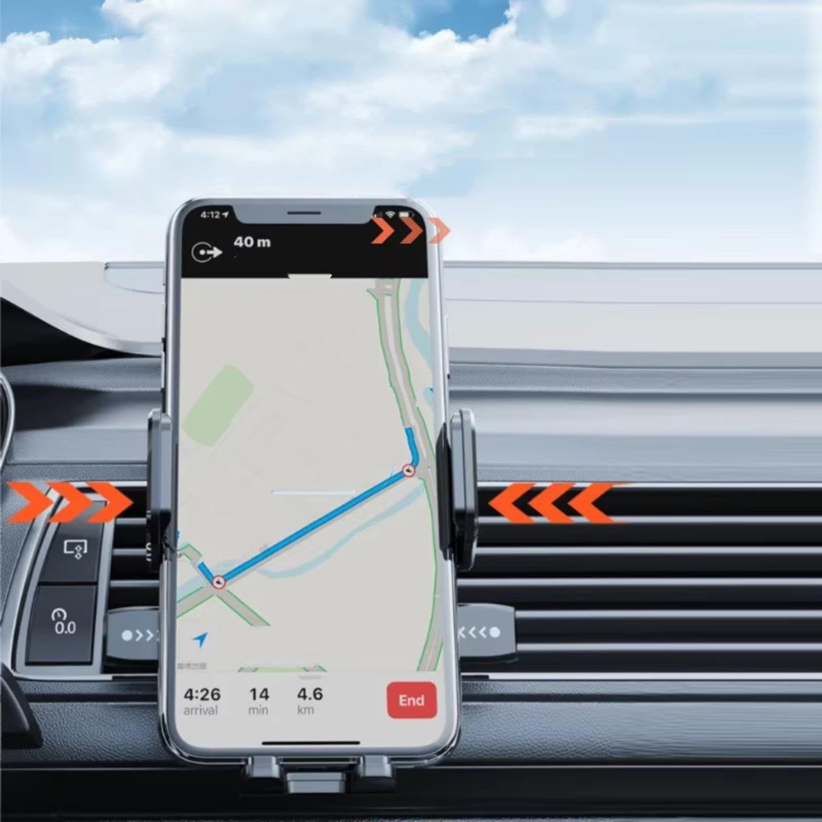 Soporte Navegación Teléfono Coche Accesorios Automóvil Universal