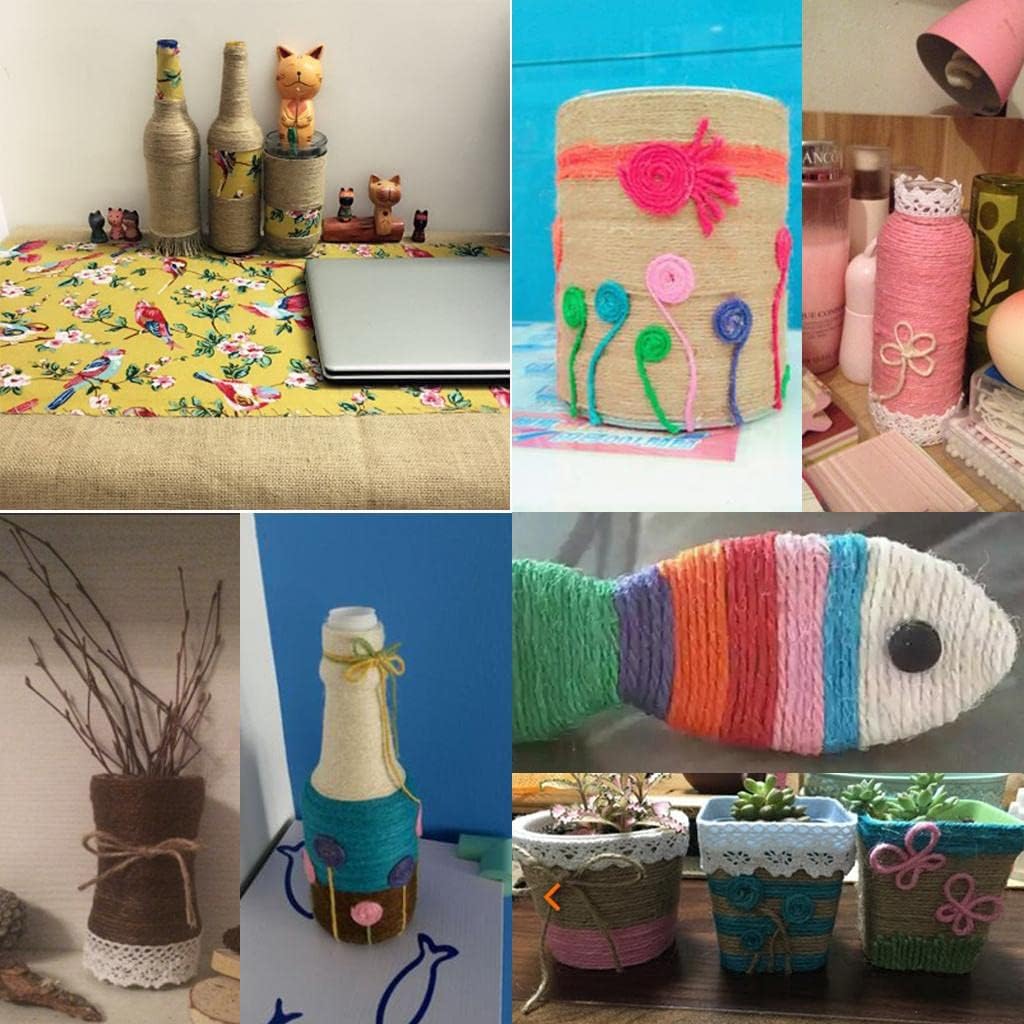 2X 50M Jute Hessian Twine Sisal Rustic String Cord Vase Gift Chic Decors Black|Crafts|Scrapbooking & Paper Crafts|Scrapbooking|Scrapbooking Embellishments|Mini Bows