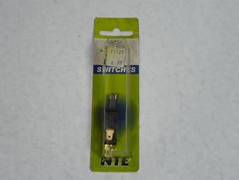 NTE Electronics 54-400 Standard Snap Action Switch, Spdt Circuit, Hinge Roller Lever Actuator, Quick Connect Terminals, 125G Operating Force, 15A, 250V