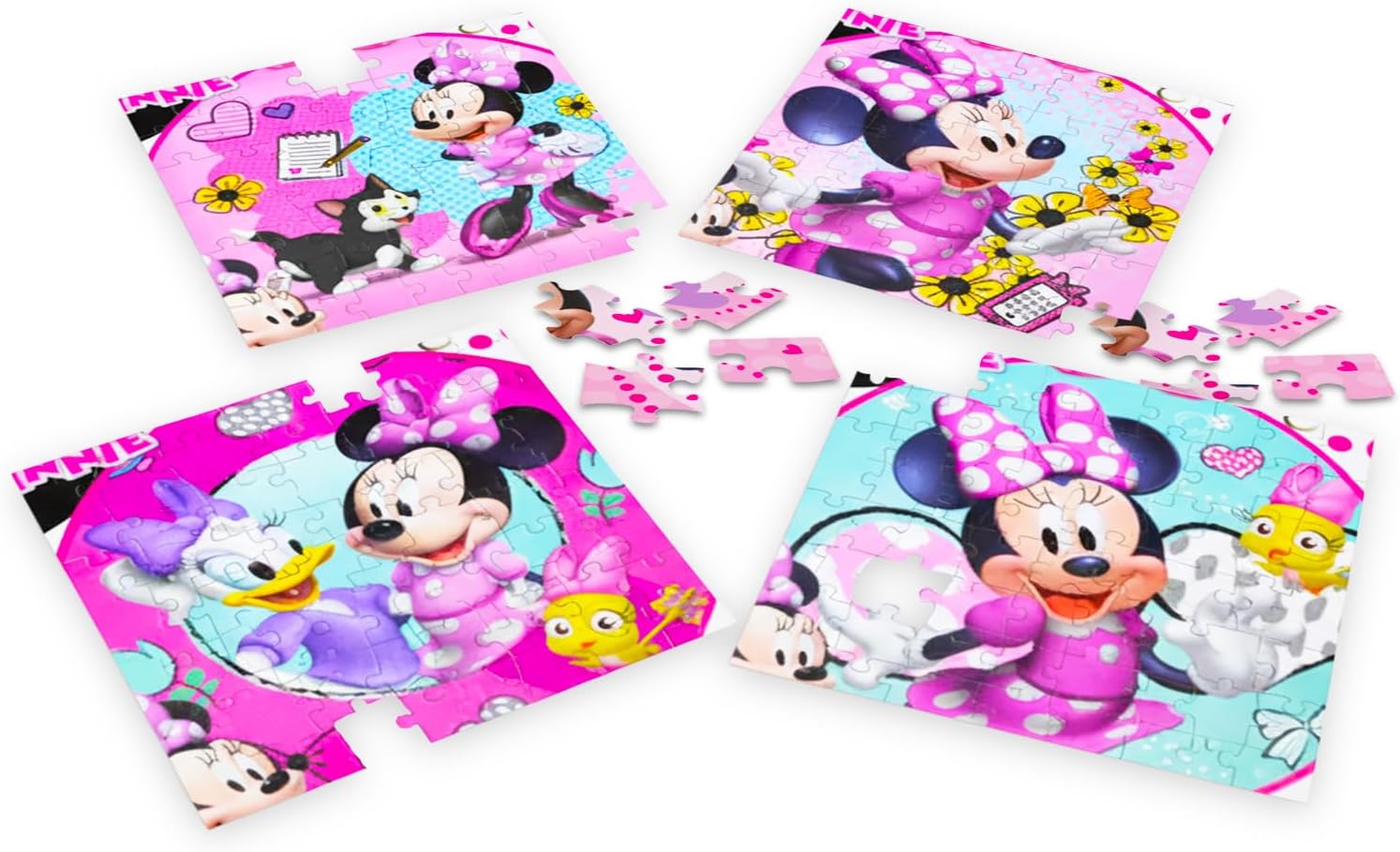 Minnie Mouse Jigsaw Puzzles Bundle for Kids, Ages 3-5 image 2