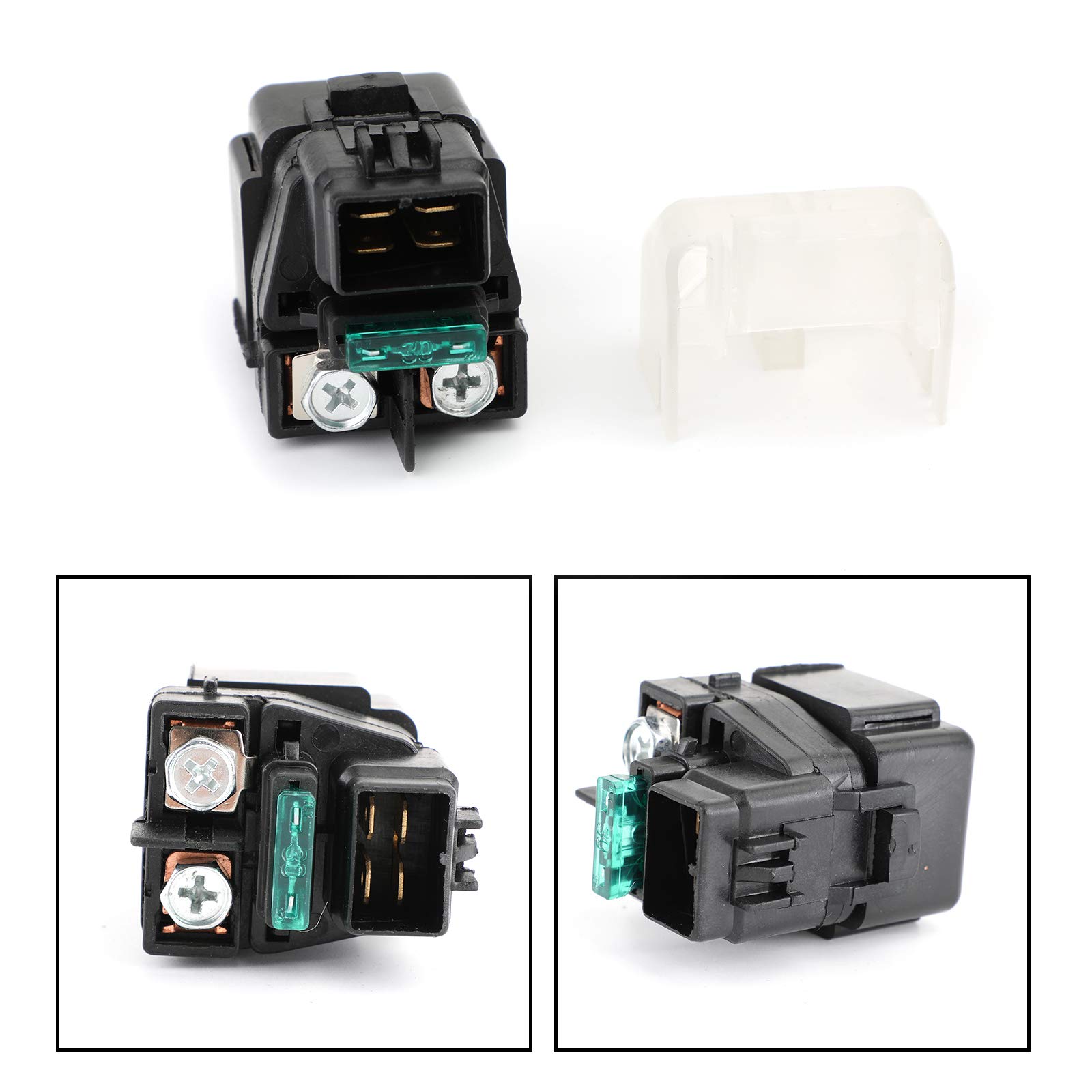 Topteng Solenoide relè di avviamento per Suzuki GSXR600/GSXR750 2001-2005, LTZ400 QuadSport 2003-2008, GSF600 Bandit 600 1996-2003, per Arctic Cat 400 DVX 2004-2008, für Kawasaki KSF400 03-07
