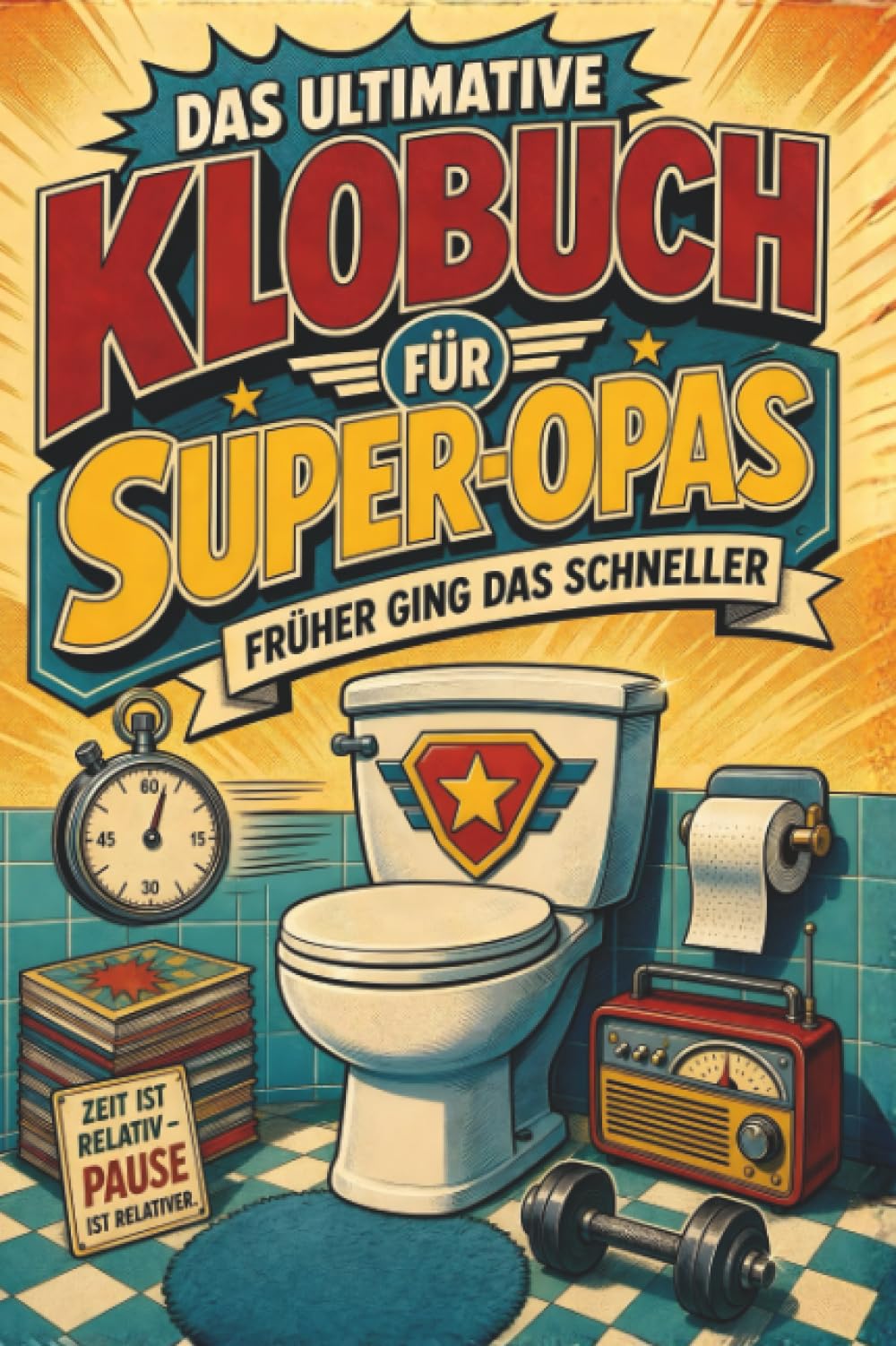 Das ultimative Klobuch für Super-Opas: Früher ging das schneller. Lustiges Geschenk für Opas, Enkel und Ruhestand