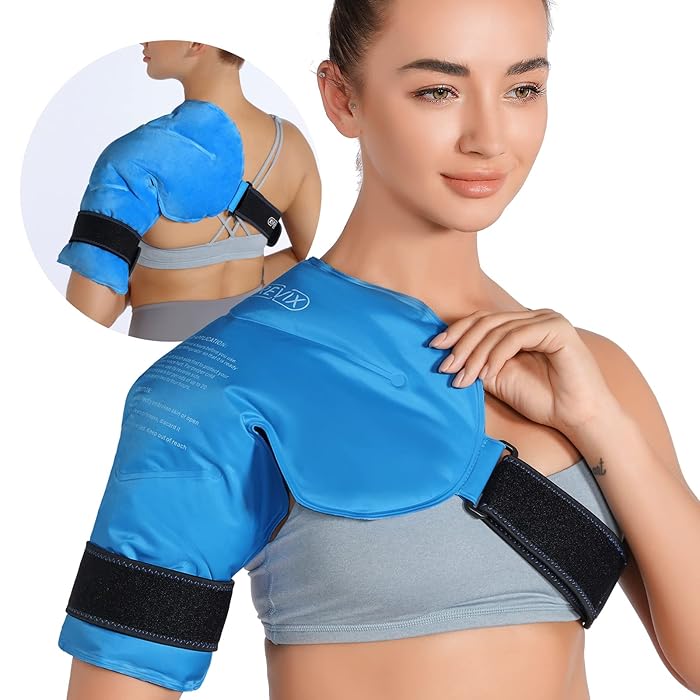 Buy REVIX Shoulder Ice Pack Rotator Cuff Cold Therapy, Ice Pack for Shoulder Pain Relief