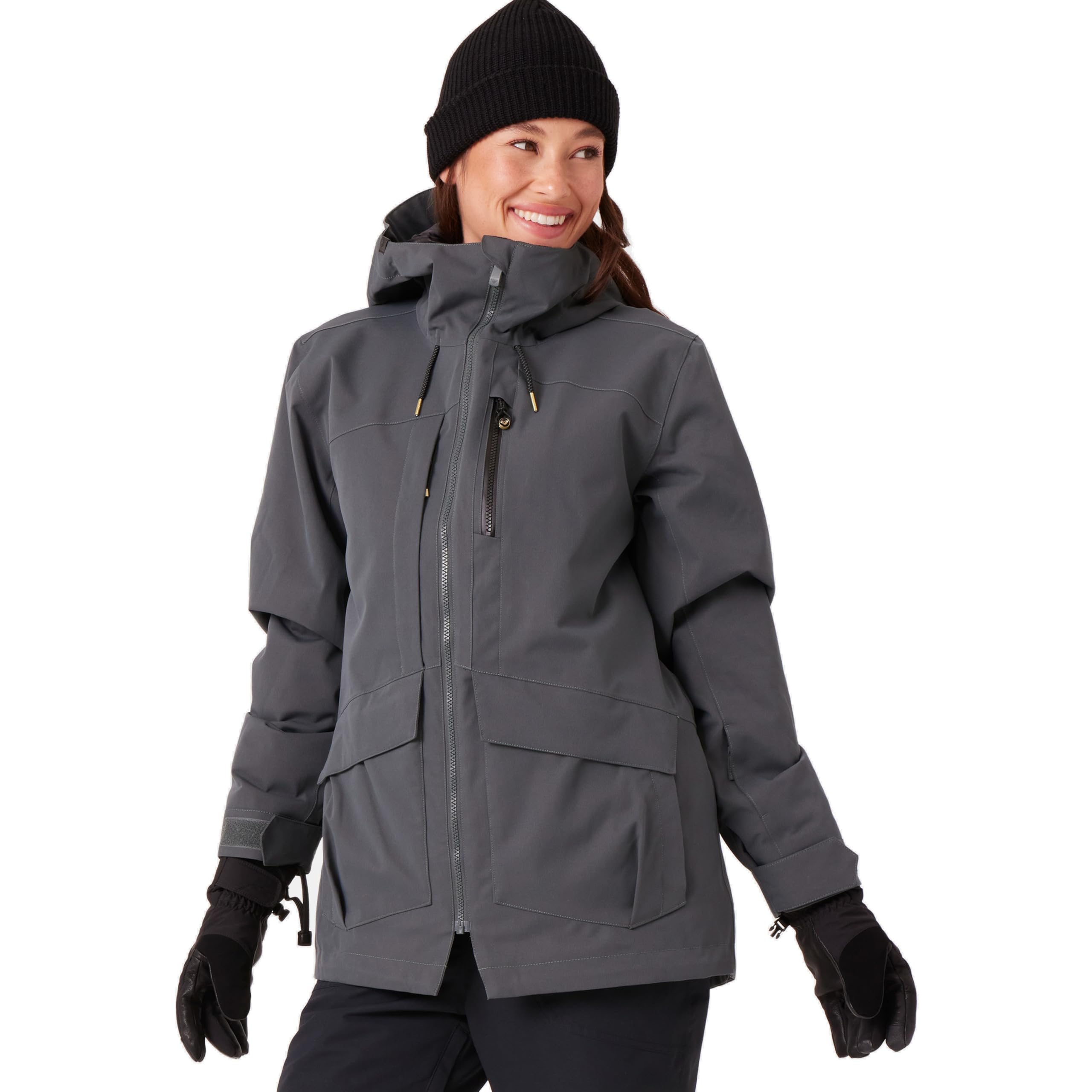 Roxy Damen Incline Parka Jacket – 15k Waterproof, Insulated, Pfas-free, Hydrosmart Collar Schneejacken (1er Pack)