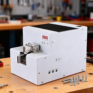 Automatic Screw Feeder Machine for M1-M6 Screws Size, Screws Sorter Arranging Machine, 1-6mm Widening Track, Screw Counter Display