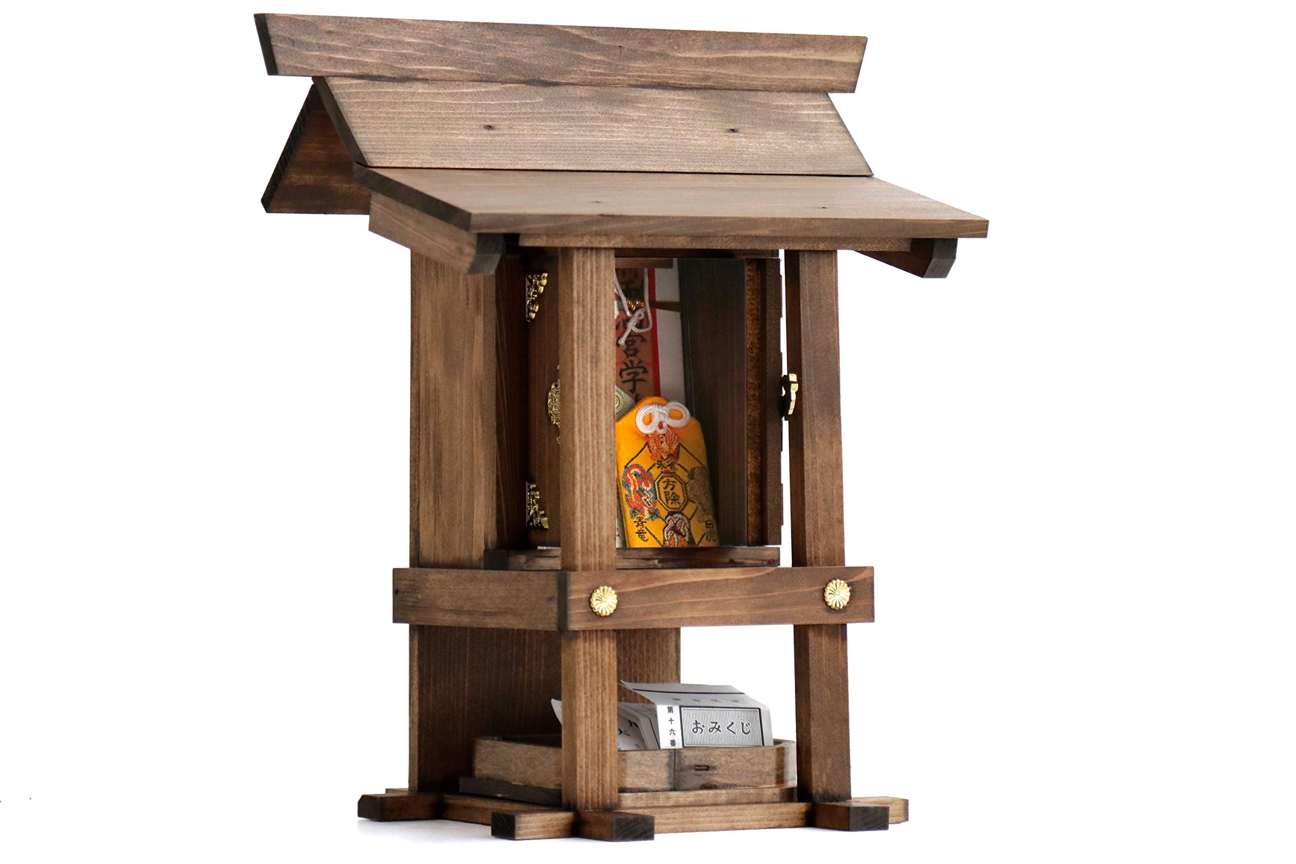 Amazon｜やまこう お守り祠(ほこら) お社本体のみ(家具調仕上げ)□ 御