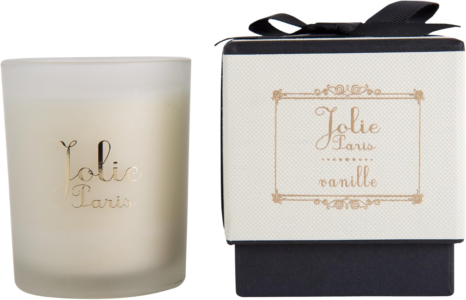 Jolie Sustainable Luxury Candle, vanille 6 Ounce