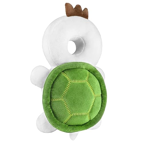 Miniatura 10 de Protector de cabeza de bebé para niños pequeños, almohadilla de seguridad ajustable, mochila de protección para la cabeza del bebé con 3 pares de