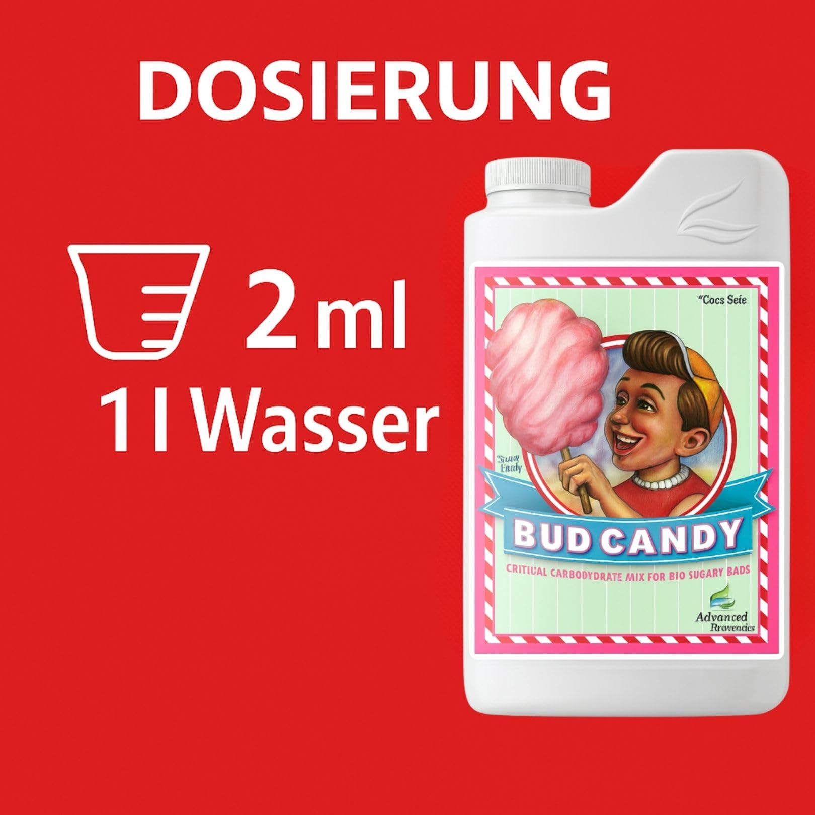 Weedness Advanced Nutrients Bud Candy 1 Liter - NPK Dünger Grow Anbau Indoor Erde Flüssigdünger Organischer Bio