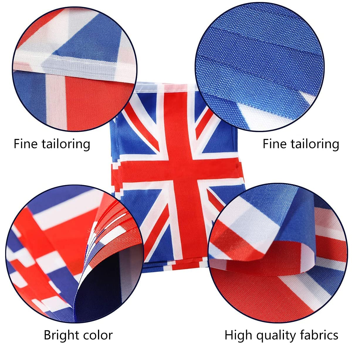 LONDON, UK - APRIL 1, 2019: Union Jack Flag On A High Street In London - Foto 3