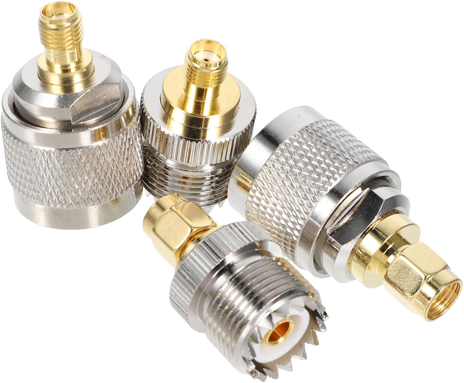 BELLIFFY 1 Juego conexión so239 Conector SMA a UHF Adaptador de