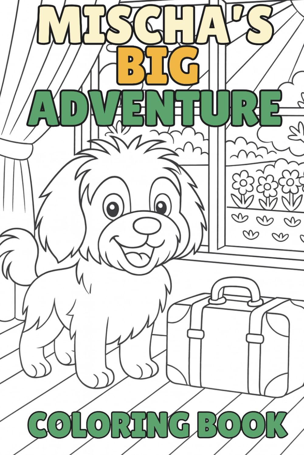 Mischa's Big Adventure: Coloring Book (Mischa's Adventures)