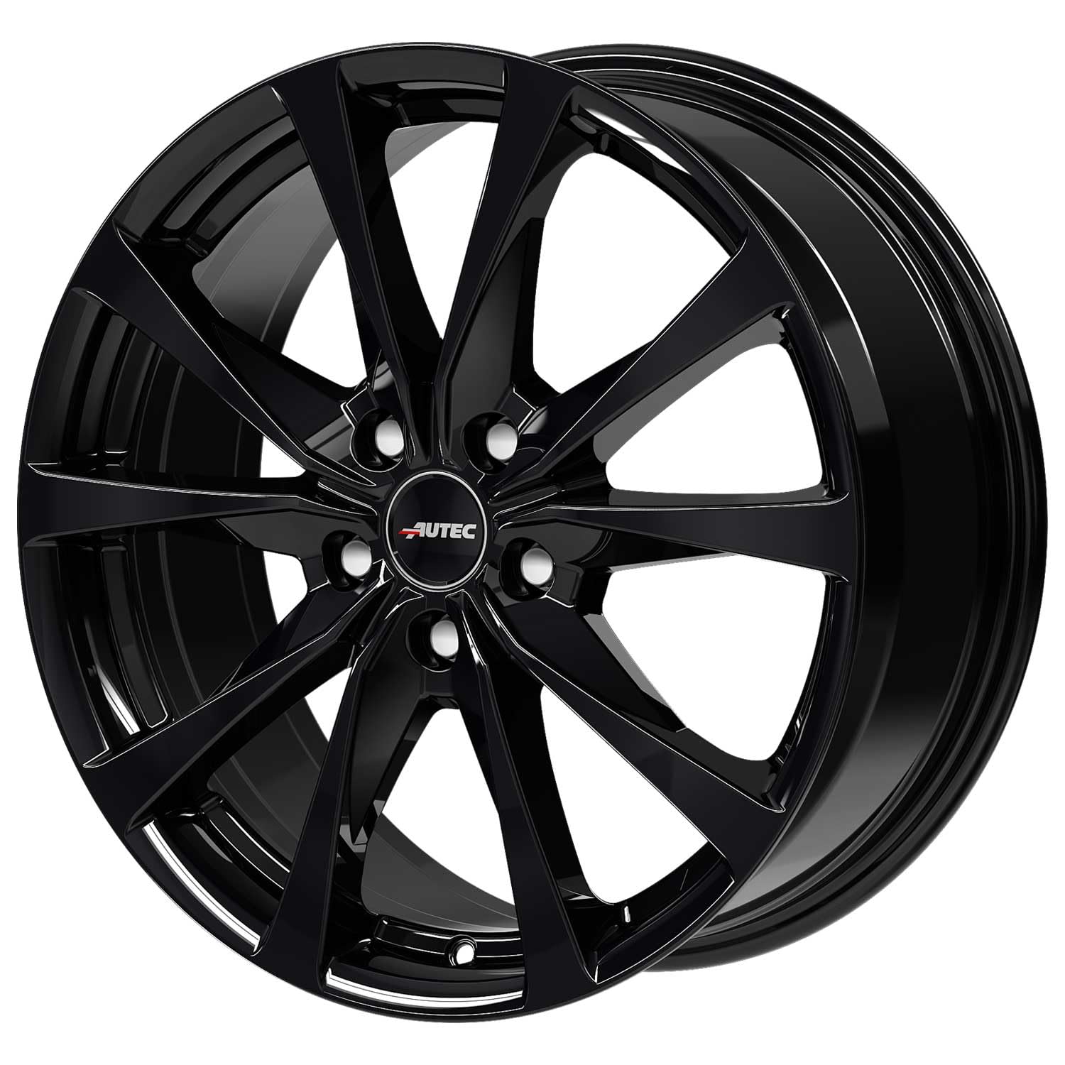 4x Cerchi AUTEC BRIXEN 6.5x16 ET41 5x112 Schwarz