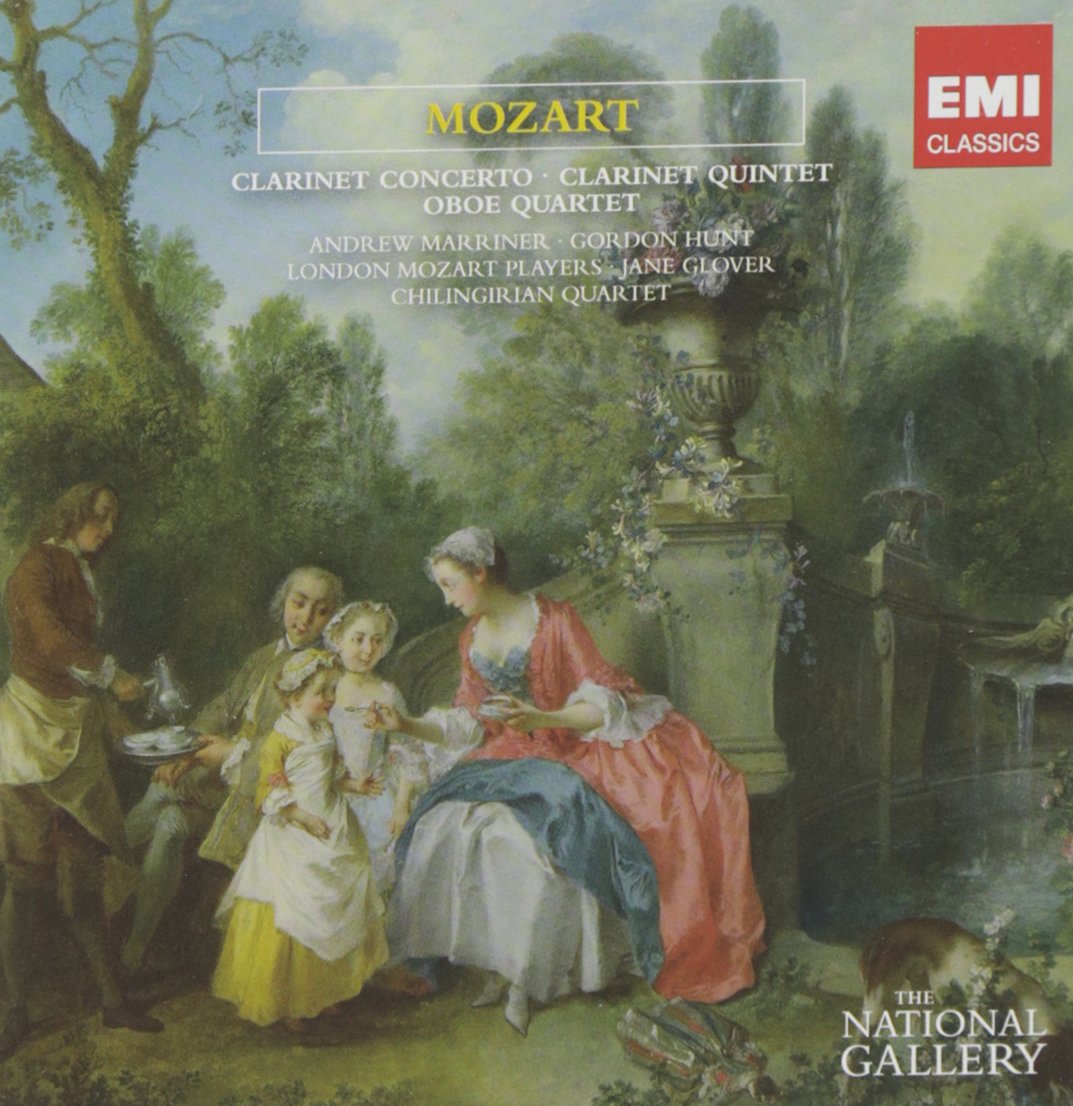 Mozart Clarinet Concerto & Quintet, Oboe Quartet (The National Gallery Collection)