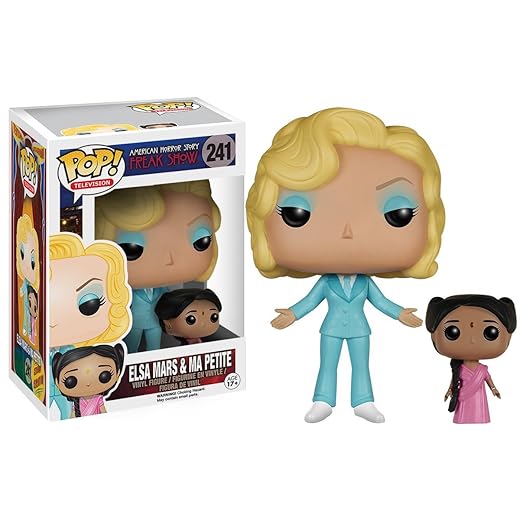 En Oferta American Horror Story Season 4 Freak Show Elsa Mars And Ma Petite Pop! Vinyl Figure