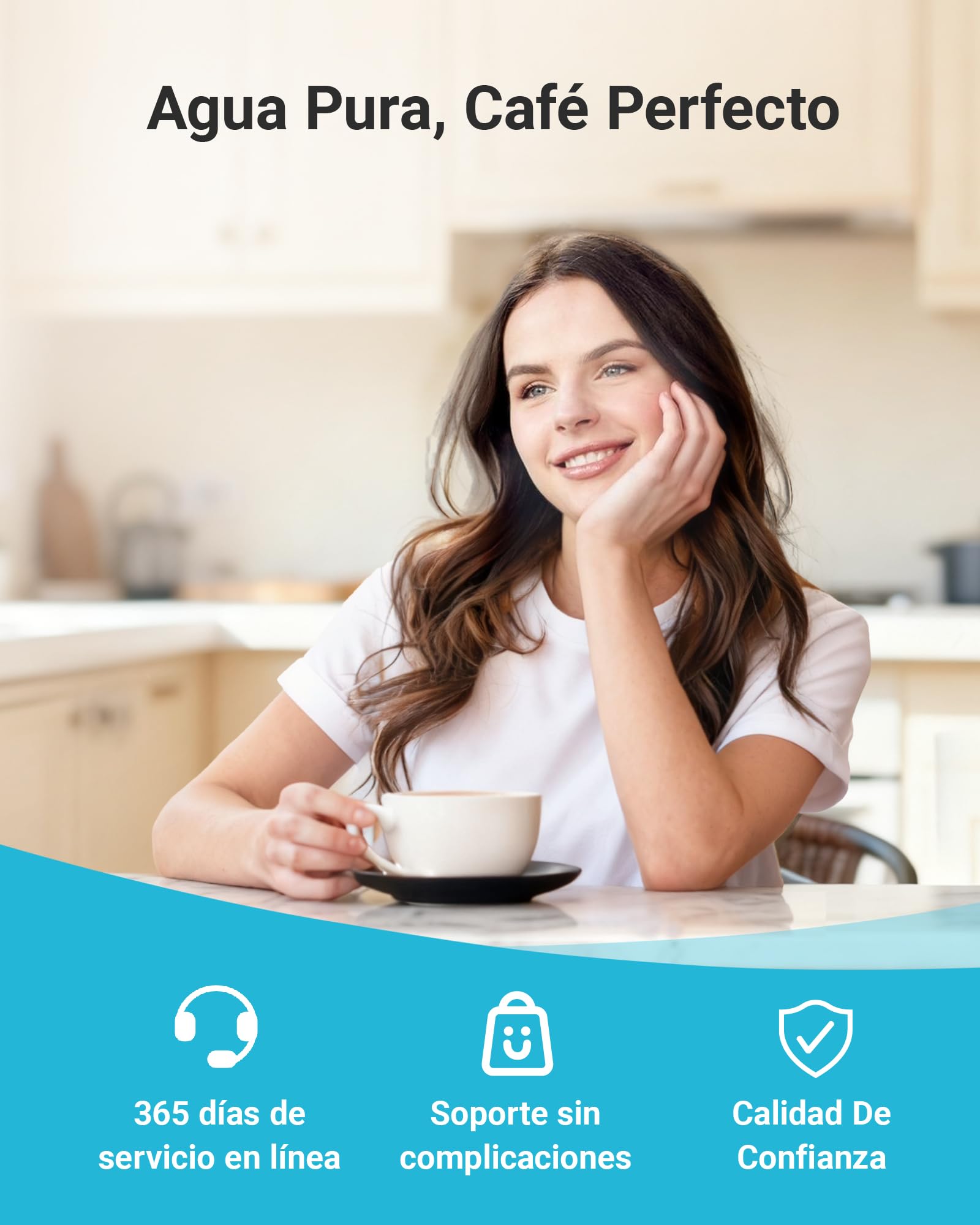 AQUA CREST Filtro de agua de repuesto para cafeteras automáticas Philips® AquaClean® CA6903/10 CA6903/22, cartucho de filtro para cafeteras automáticas Saeco® y Philips®, certificado TÜV SÜD (4)