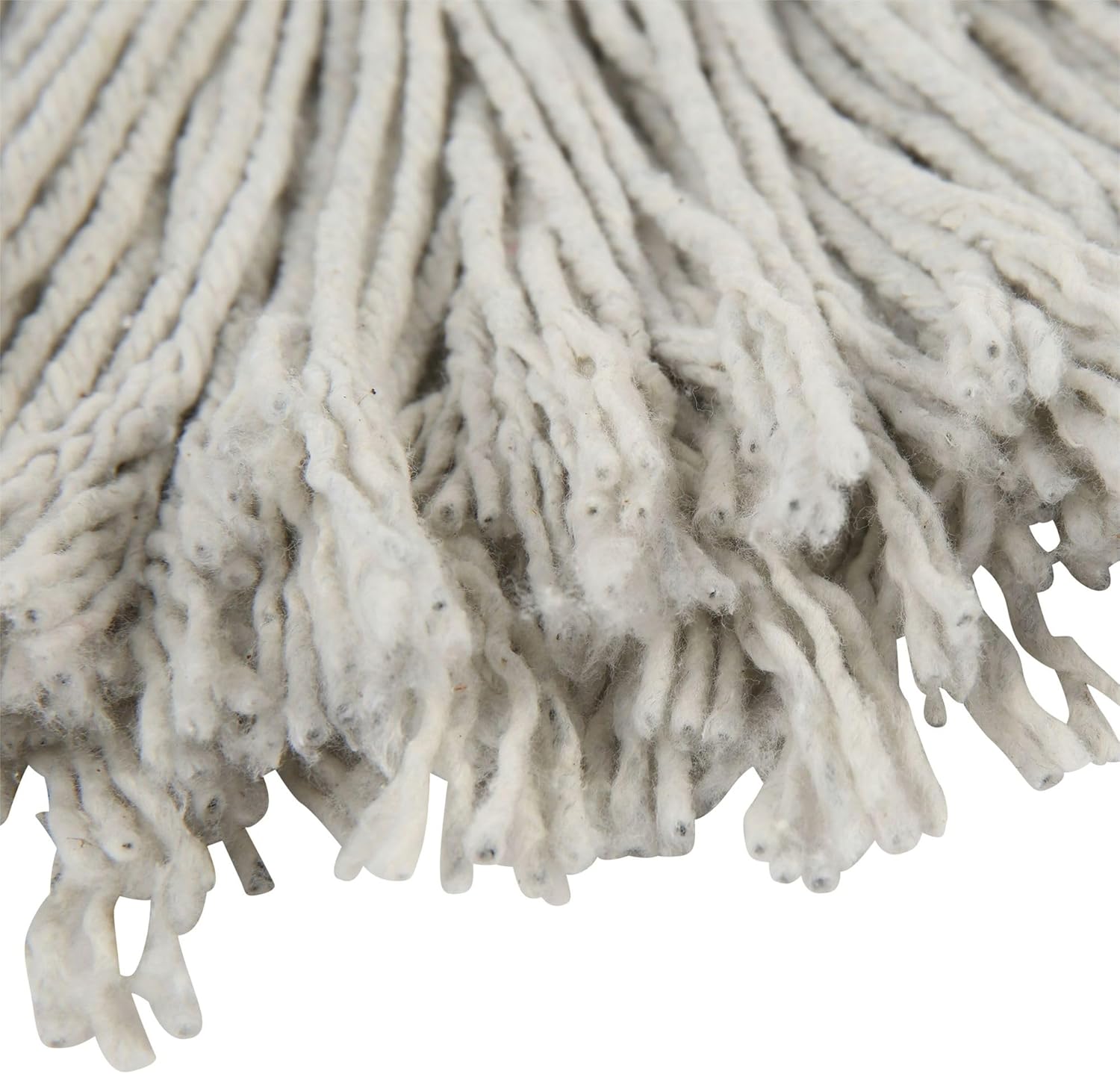 Boardwalk BWKCM02024S #24 Banded Cotton Mop Heads - White (12/Carton)