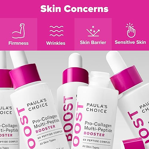 Miniatura 7 de Paula's Choice Pro-Collagen Multi-Peptide Booster Serum para arrugas, apoya la producción de colágeno con ácido hialurónico y aminoácidos, sin