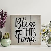 Vista 13 de LITTLEGROVE SEEDS Divertido letrero de madera para palet con texto en inglés "Difficult Roads Often to Beautiful Destinations", letreros de madera