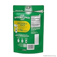 Vista 3 de Tic Tac Bolsa de recarga a granel de mentas frescas, caramelos de menta de bolsillo para llevar, incluye paquete recargable vacío, 17.2 oz