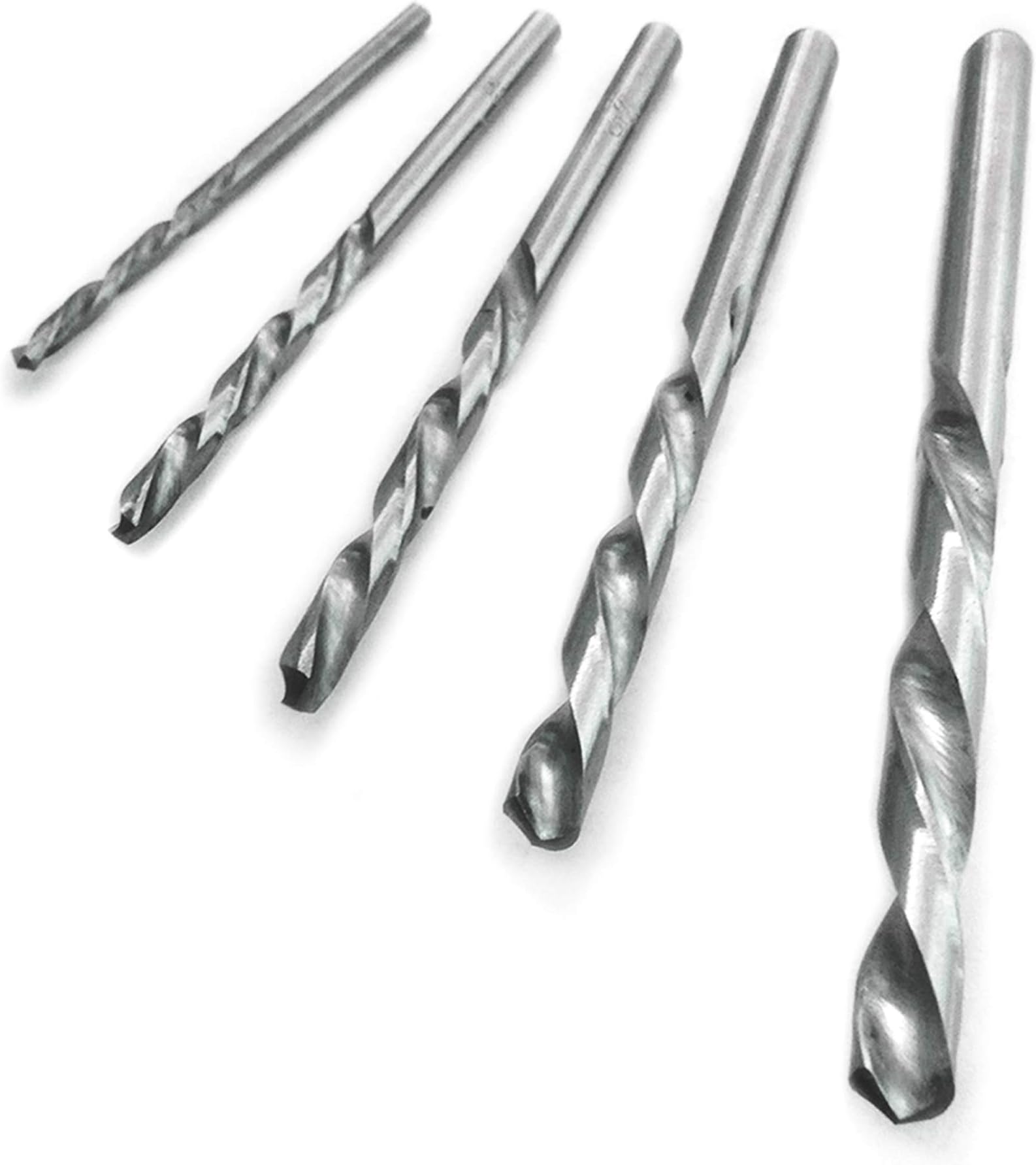 Cobalt Alloy HSSE Left Hand Spiral Drill Bit Set 3mm to 7mm