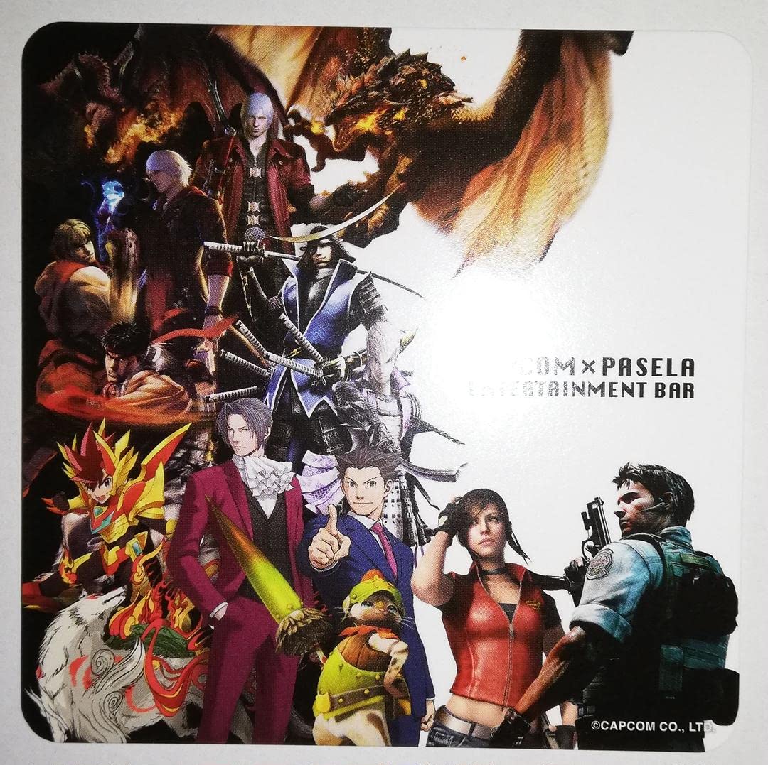 戦国BASARA デビルメイクライ バイオハザード 逆転裁判 大神 コースター Amazon.co.jp: 戦国BASARA デビルメイクライ バイオハザード