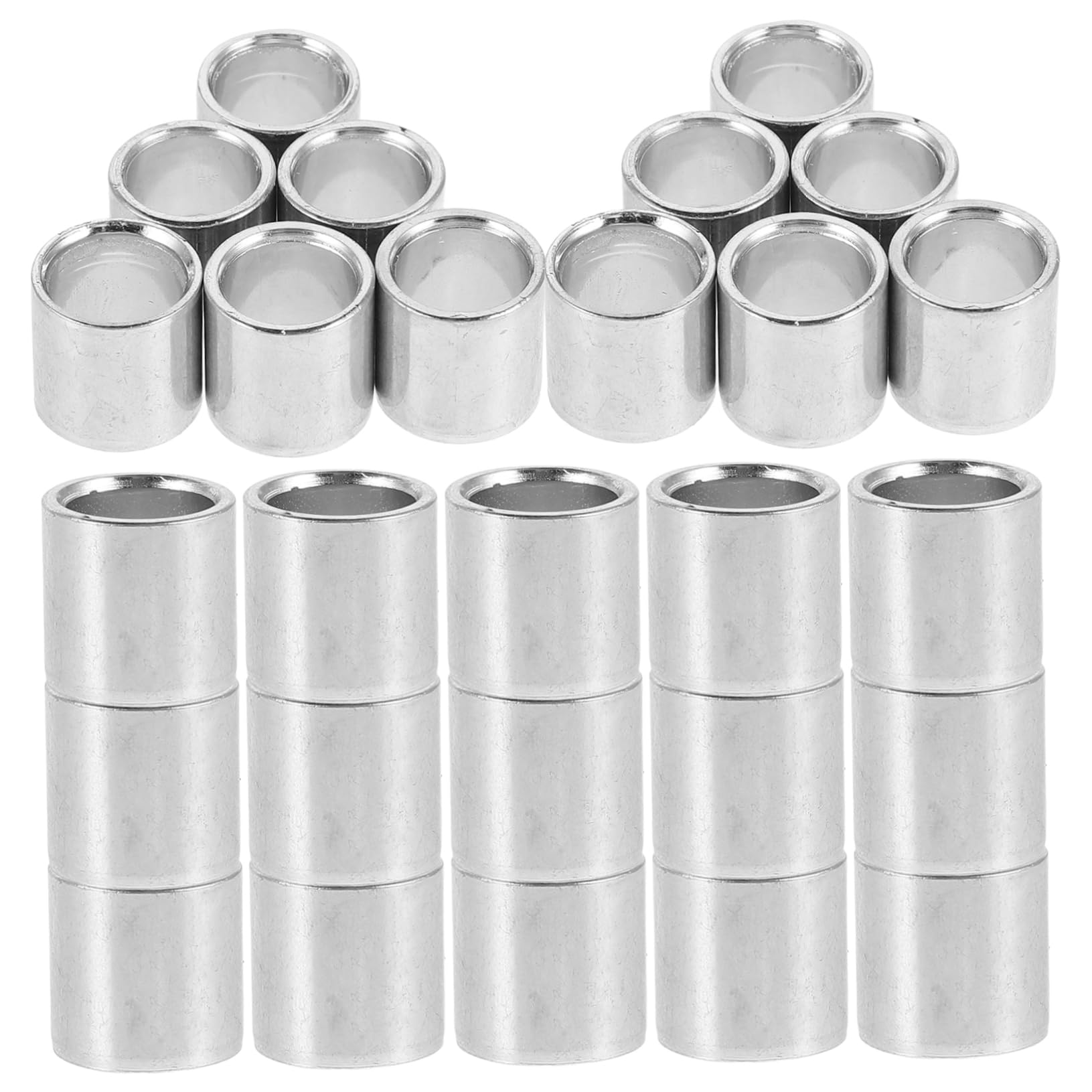 LIOOBO 50pcs Roller Skating Bearings High Durability Metal Inline Bearings for Skates Sturdy Easy to Use Rolling Supplies Accessories