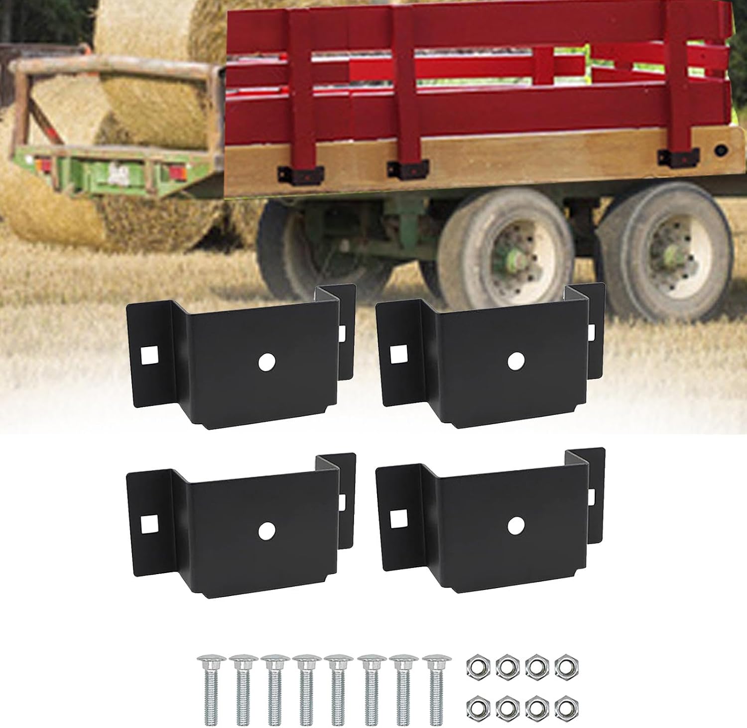 predolo 4Pcs Trailer Pockets Heavy Duty Multiuse