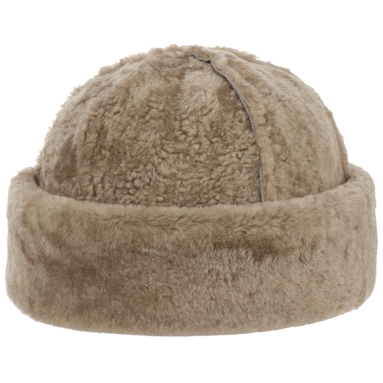 Stetson Lambskin Docker Wendemütze - Reversible Leder-Dockercap - Unisex- Design - Made in Germany - Schafleder - Wärmend - Herbst/Winter