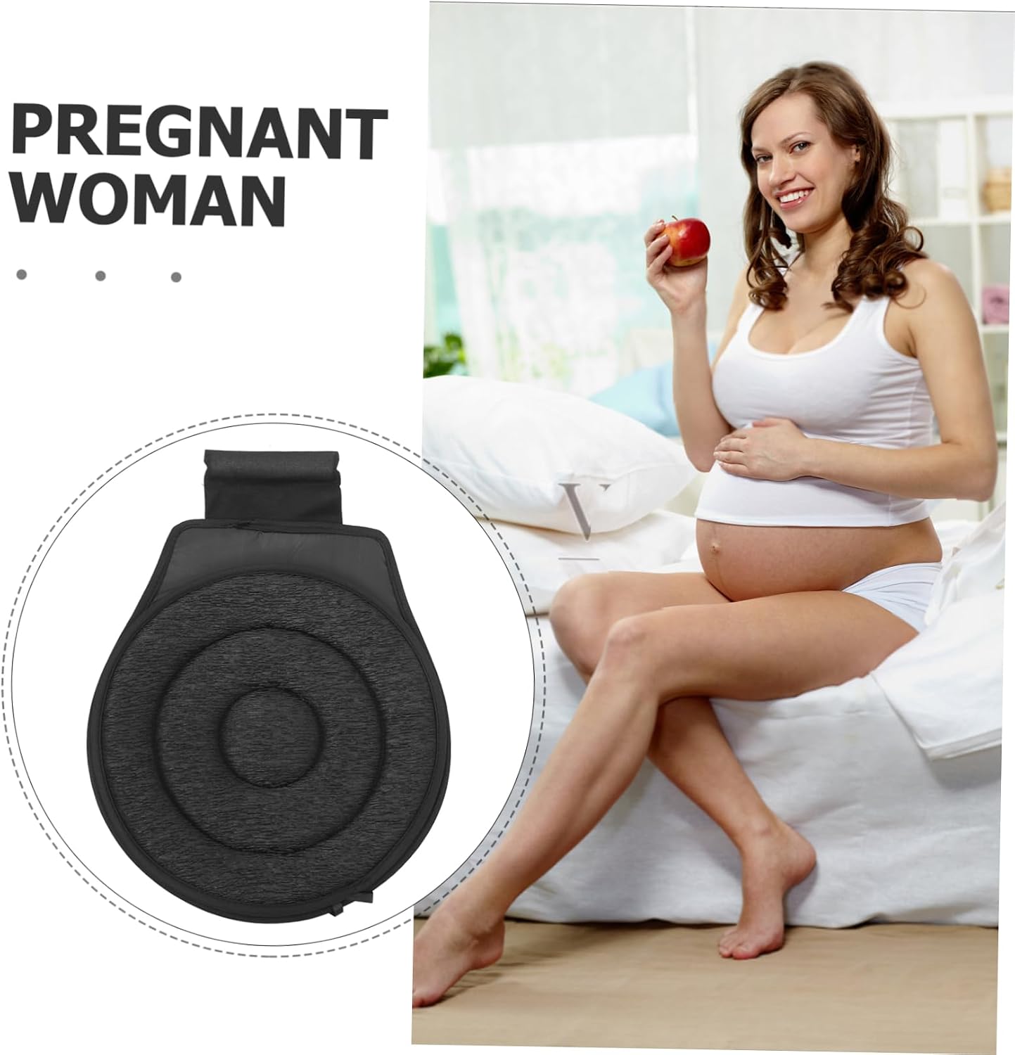 Rotating Car Seat Cushion Swivel Seat Pad for Driving Rotation Soft for Elderly