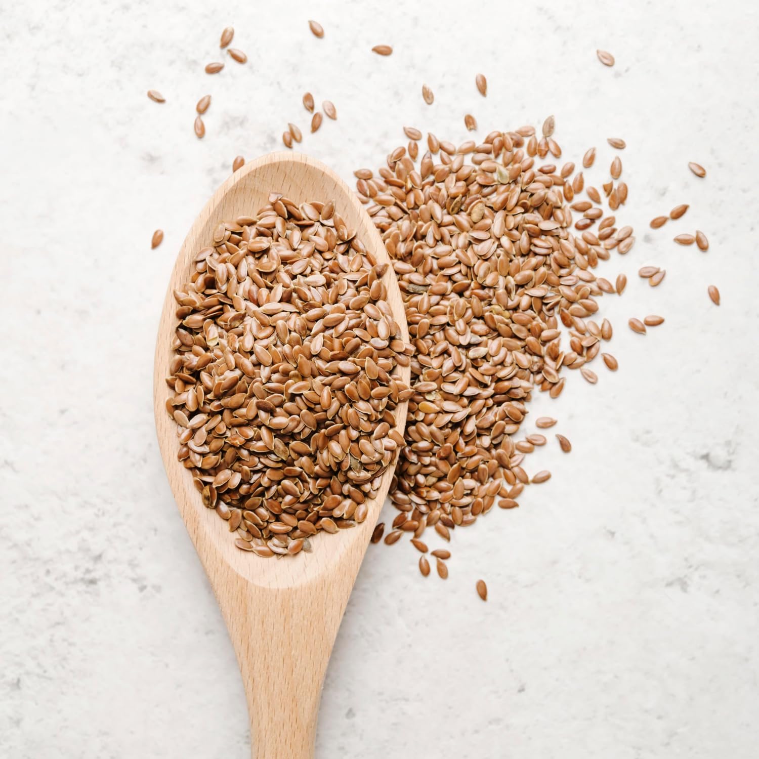 Semillas de Lino Marrón 5kg - Rica en Proteina y Omega 3 - Baja en Azúcar - Vegano