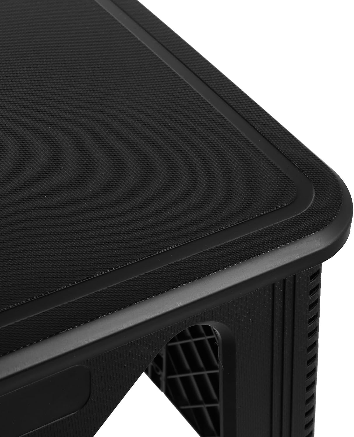 Camp Toilet Portable- Travel Commode Bucket for Preparedness - Seat & Toilet Bags for Car & Road Trips - Comfort Anywhere Black