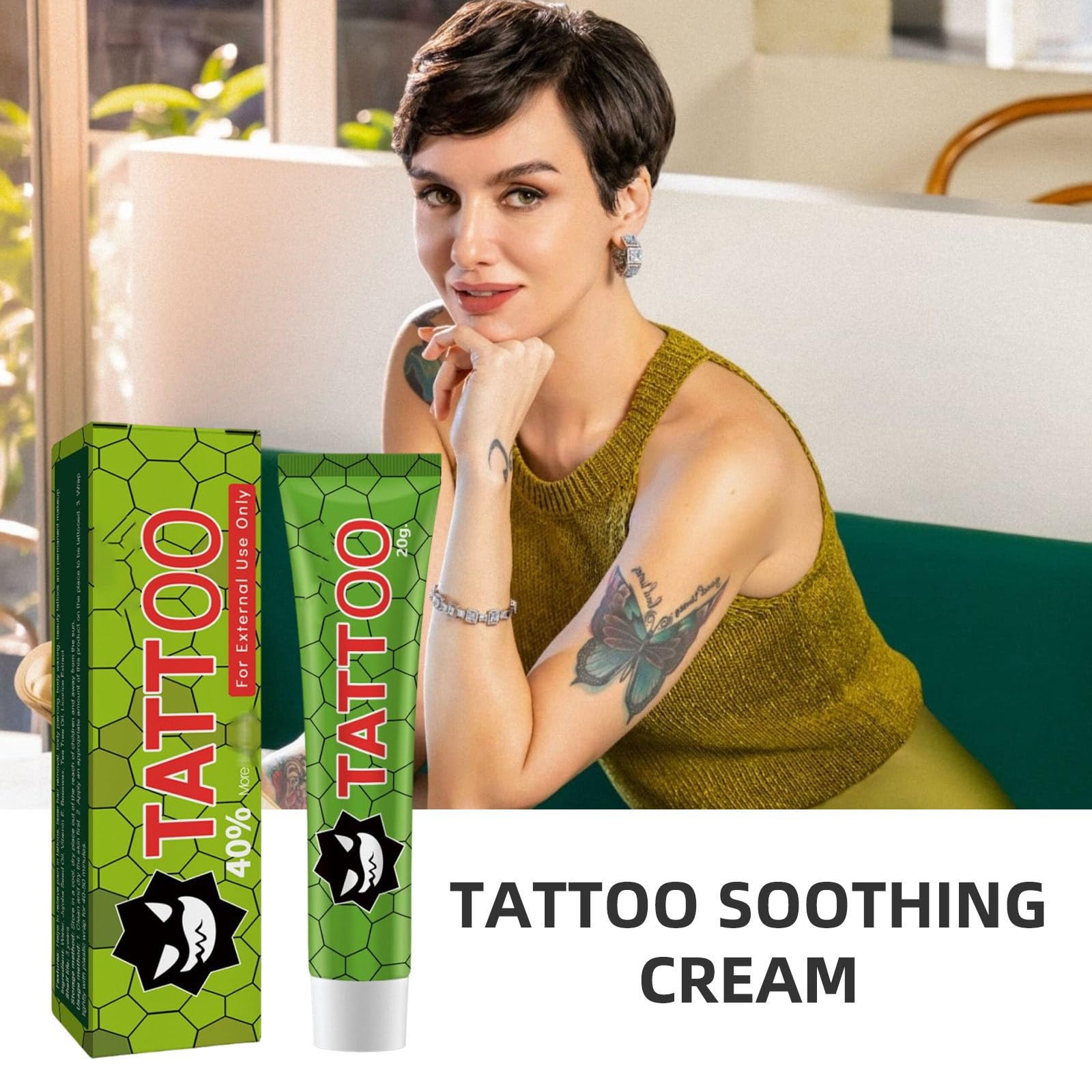 Crème anesthésiante pour tatouage,Creme-Tatouage,Baume Réparateur Tatouage | Crème anesthésiante pour tatouage,Baume Réparateur Tatouage,Baume Tatouage Entretien,anti-douleur, Brillance Longue Durée,