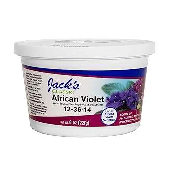 J R Peters Jacks Classic 12-36-14 Special Fertilizer, 8-Ounce, African Violet