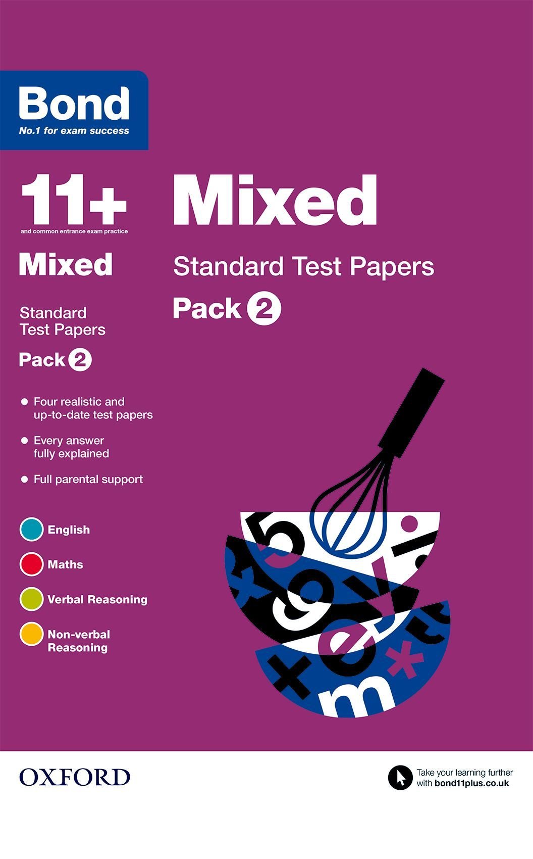 Bond 11+: Mixed: Standard Test Papers