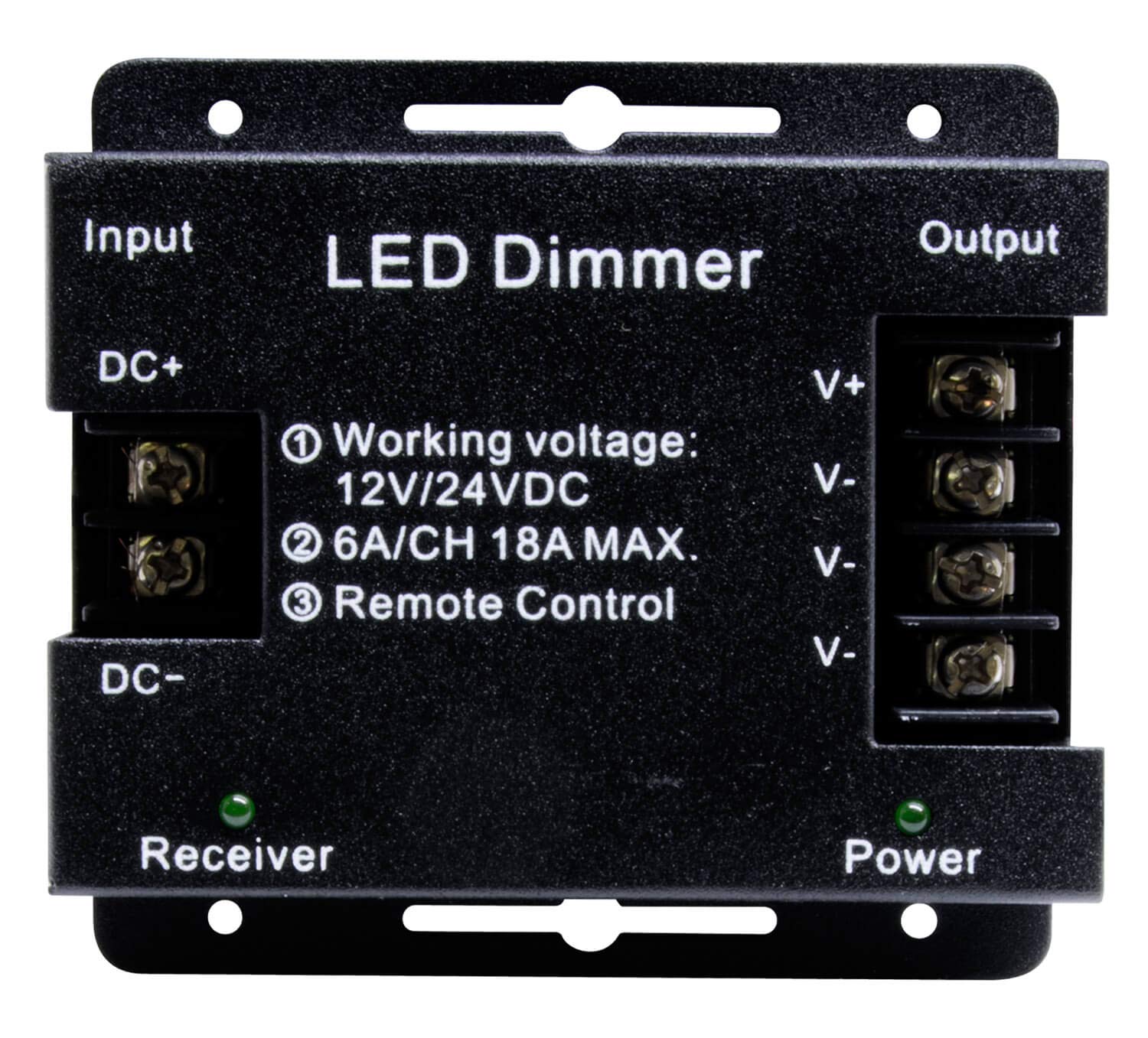 5 Metros muy HELLERMANN kaltweißer tira LED (120 LED/M, IP65, 24 V), incluye controlador, mando a distancia y fuente de alimentación