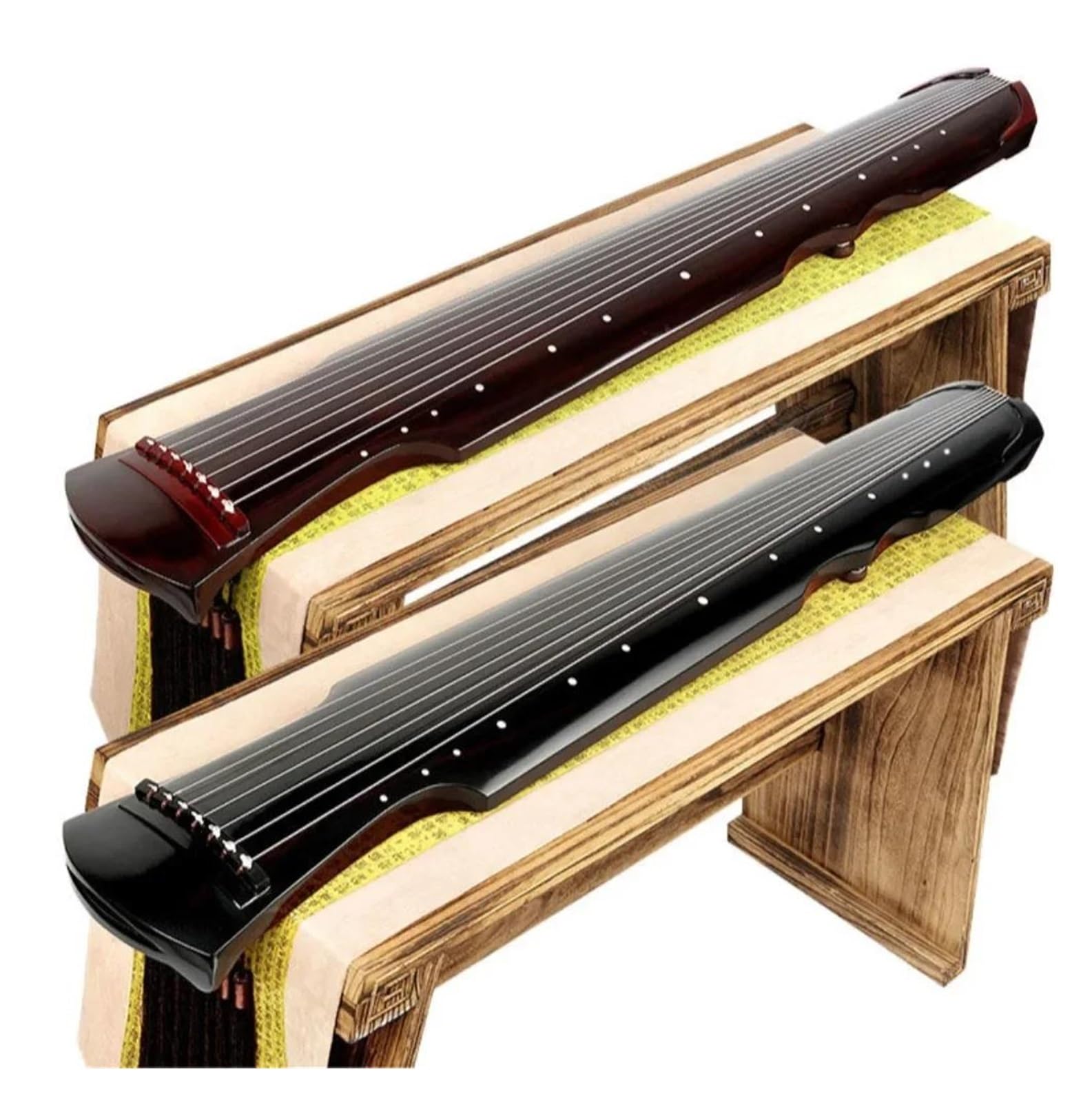 Profesjonalny Instrument Strunowy Guqin Siedmiostrunowy Instrument Guqin Dla Początkujących Z Akcesoriami