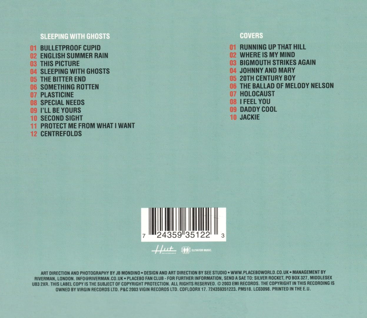 Sleeping With Ghosts/Special E