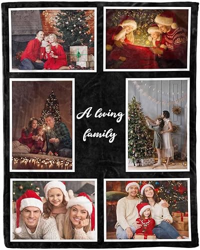 Miniatura 8 de Mantas personalizadas con fotostexto, manta divertida personalizada para hija, hijo, esposa, marido, parejas, hermana