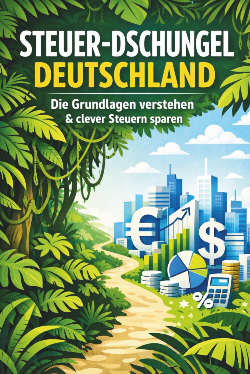 Steuer-Dschungel Deutschland: Die Grundlagen verstehen & clever Steuern sparen: Der ultimative Ratgeber für Arbeitnehmer und Selbstständige. Mit ... für mehr Steuererstattung vom Finanzamt