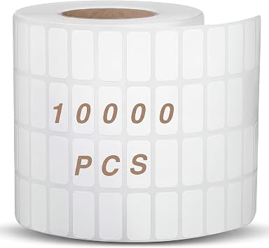 Marspark Diamond Painting Labels White Blank Writable Stickers,2 X 1 Cm