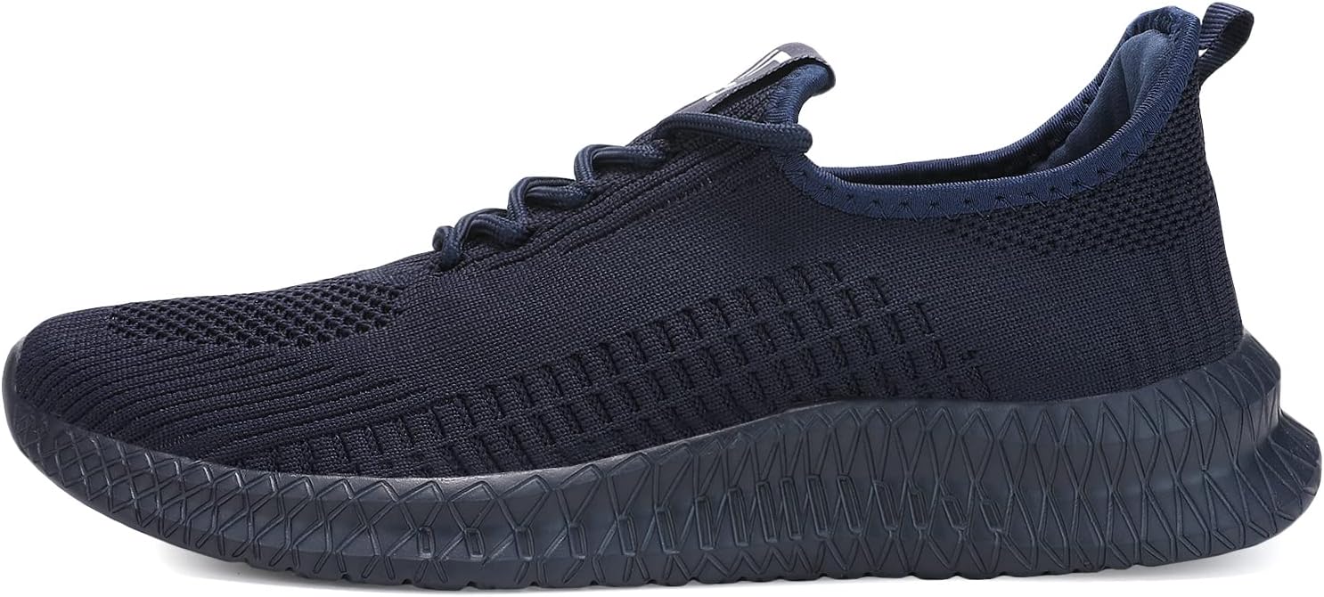 LCGJR Men's Running Shoes Ultra Lightweight Breathable Comfortable Walking Shoes Casual Fashion Sneakers Mesh Workout Shoes - Image 3