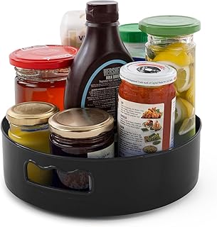 HomeWiz Multi-Purpose 360° Rotating Organizer Tray | Kitchen Accessories Items | Kitchen Organizer Rack | Kitchen Tools | Price In India