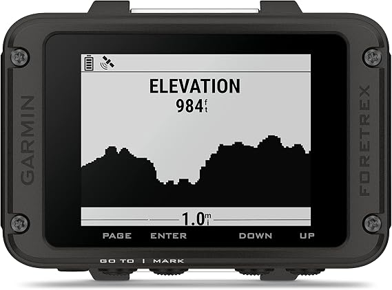 Garmin Foretrex 801 Wrist-Mounted GPS Navigator with Tactical Features, No Strap with Wearable4U E-Bank Bundle
