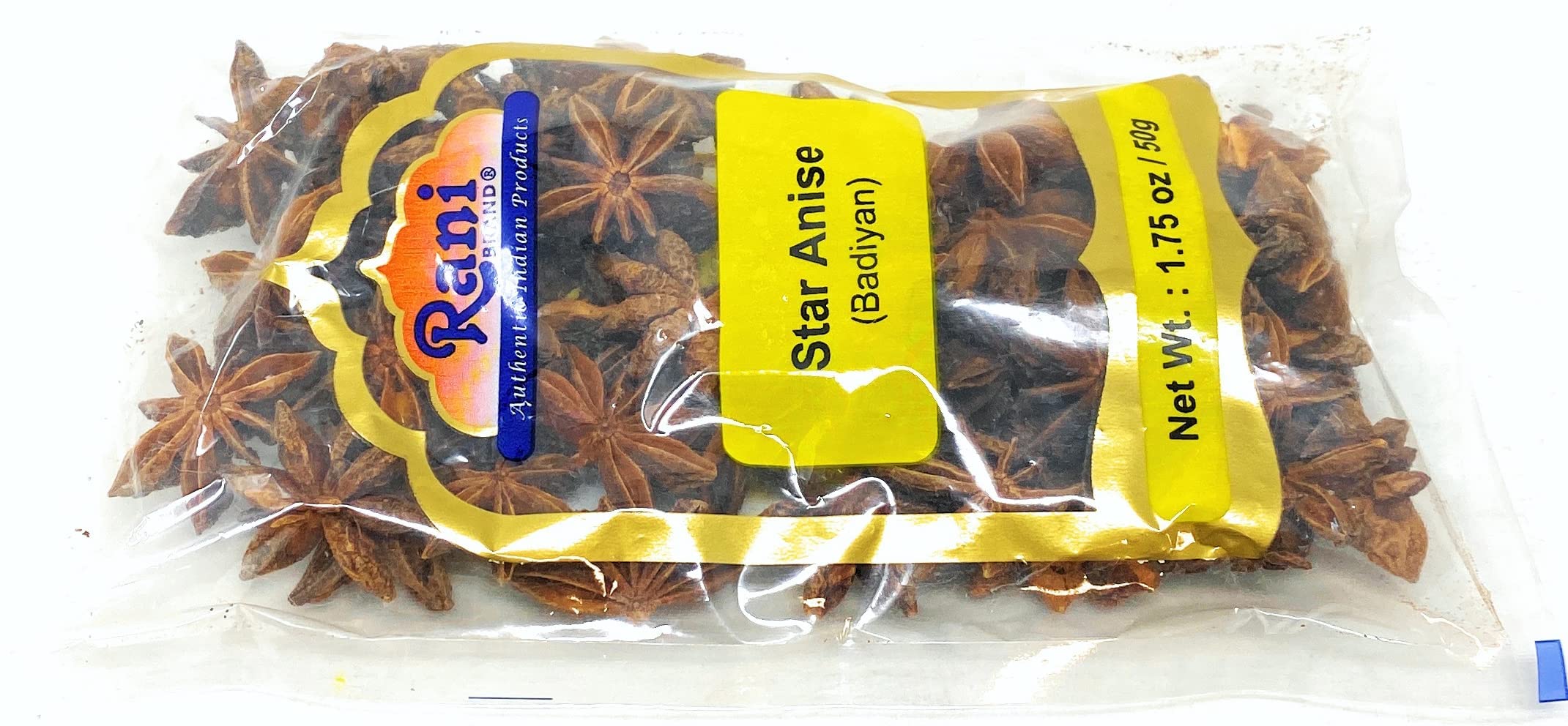 Buy Rani Star Anise Seeds, Whole Pods (Badian Khatai) Spice 1.75oz (50g