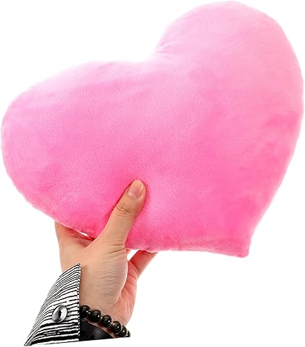 Miniatura 5 de Almohada de felpa con forma de corazón, almohada decorativa, almohada de corazón rojo, cojín de almohada de corazón rojo, juguetes para niña,
