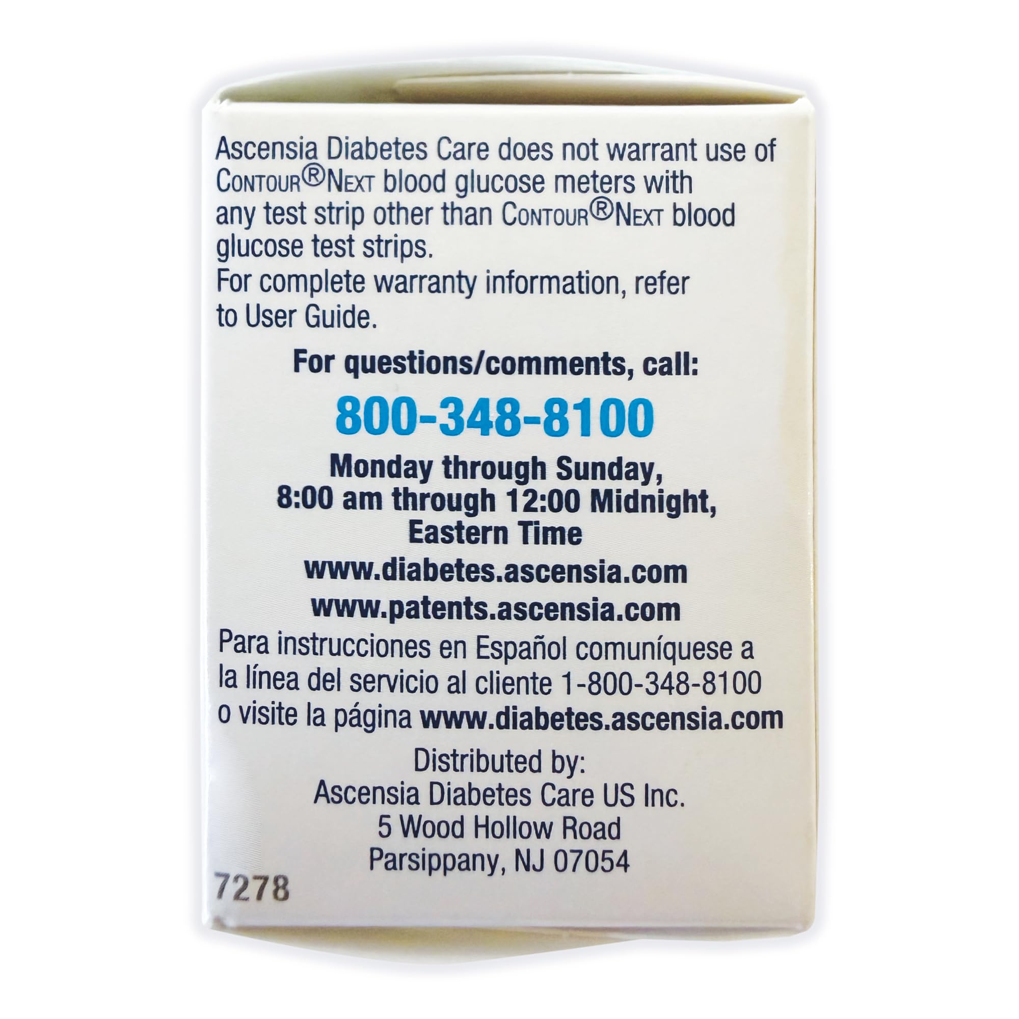 Ascensia Contour Next Test Strips - 210 Count -3 Ascensia Contour Next Test Strips - 210 Count -3